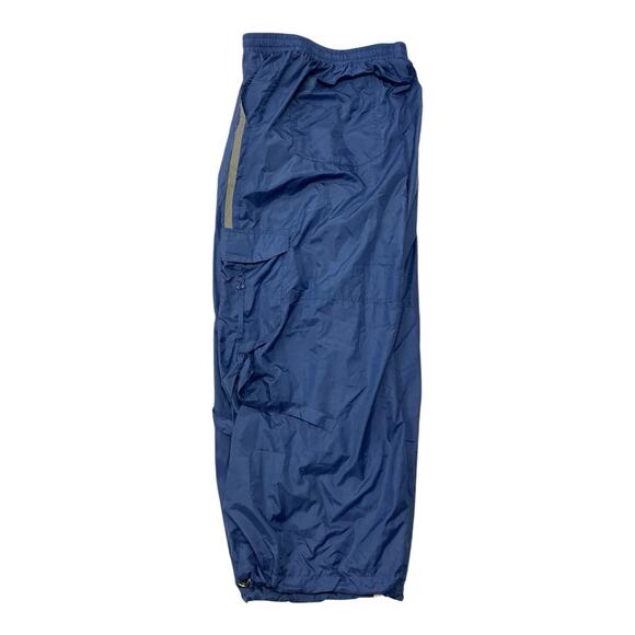 Voight Faith Cargo Pants 2X Blue Drawstring Reflective Trim Multi Pocket Street - Picture 3 of 6